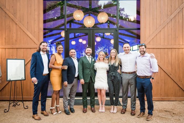 Lindsey + Kris at The Chapel at Gruene — photo 21