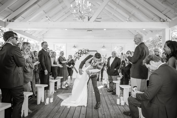 Lindsey + Kris at The Chapel at Gruene — photo 13