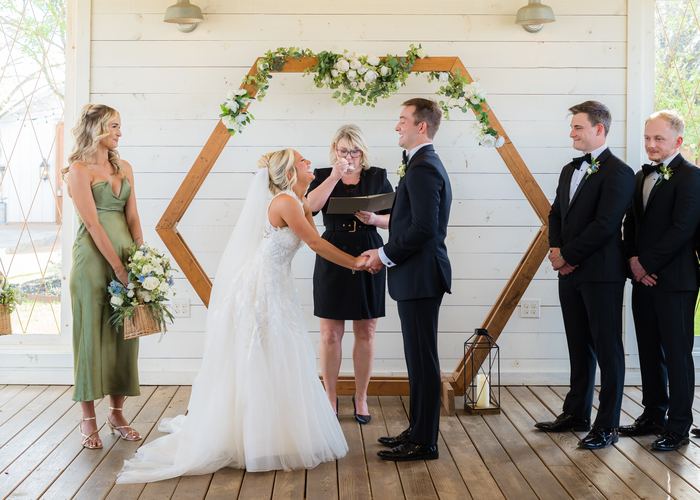 Sammie + Lucas at The Chapel at Gruene — photo 10